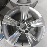 Roue en aluminium usagée BMW Silver 02 / Dimensions : 16x7.5 / Boulons : 5x120mm